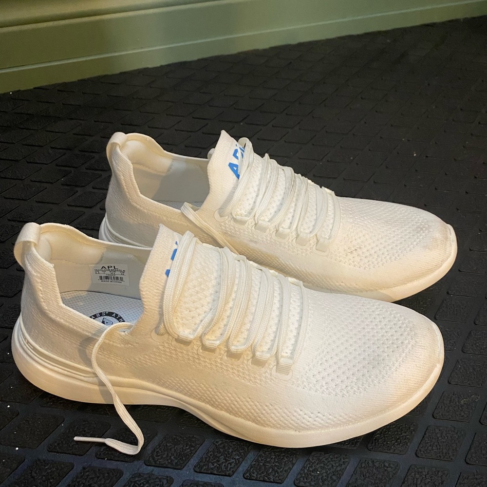 APL Techloom Breeze (Ivory & Coastal Blue) Size 9.5